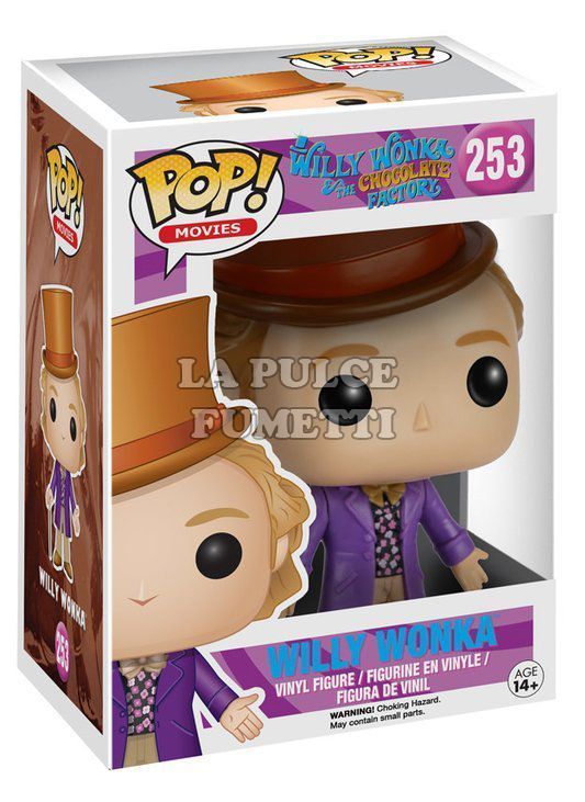 WILLY WONKA & THE CHOCOLATE FACTORY: WILLY WONKA - VINYL FIGURE #    253 - POP FUNKO